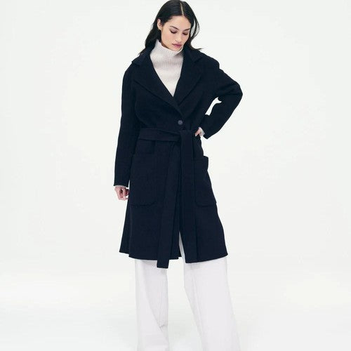 Classic Cashmere Blended Peacoat
