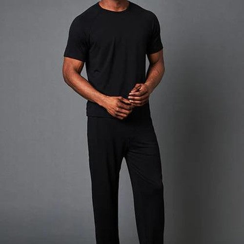 T-Shirt + Pajama Pant Black