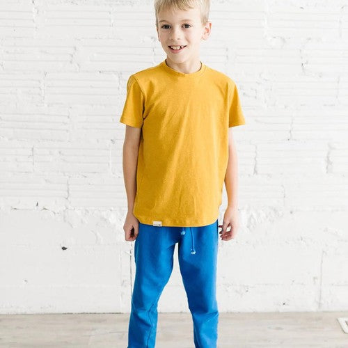 Kids' Hemp T-Shirt - Marigold