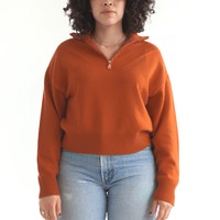 The Peggy Half-Zip Sweater