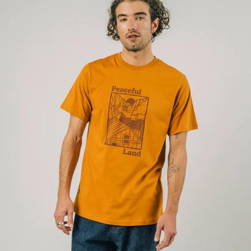 Peaceful Land T-Shirt Pumpkin