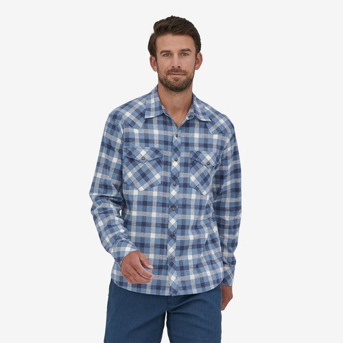 Men's Long-Sleeved Western Snap Shirt