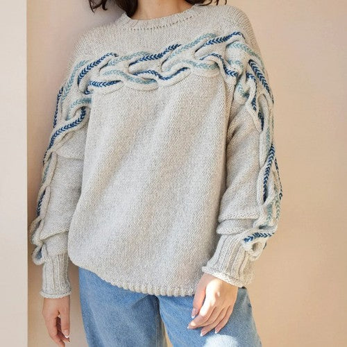 Jūra Embroidered Sweater