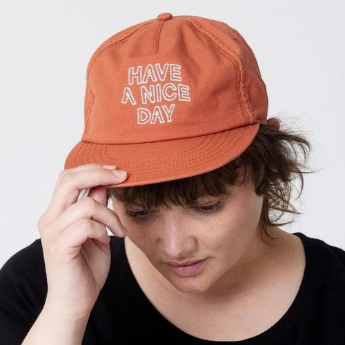 Have A Nice Day Camp Hat