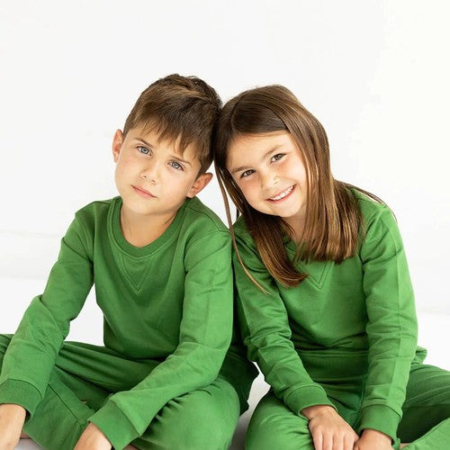 Kids' 100% Organic Cotton Sweatshirt - Green