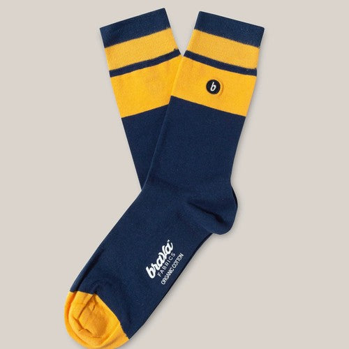 Brava Navy Socks